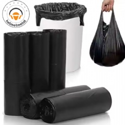 wholesale biodegradable polythene eco friendly products 13 gallon heavy duty big roll plastic garbage bags with draw string